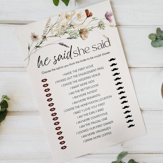 ブライダルゲーム彼は彼女はヴィンテージの小さなフローラを言った