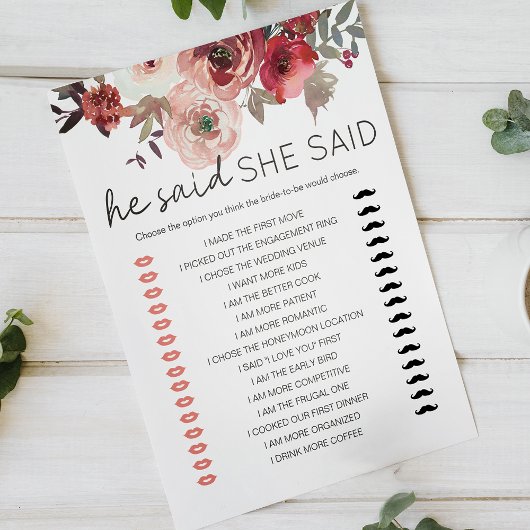 ブライダルゲーム彼は彼女は赤い赤面フローラバラと言った