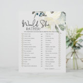 ブライダルゲーム彼女はむしろアイボリー白 (スタンド正面)