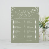 ブライダルゲーム彼女はむしろセージ緑の花 (スタンド正面)