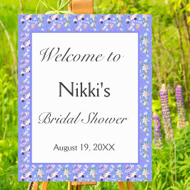 ブライダルゴルフカートブライダルシャワーへようこそ ポスター