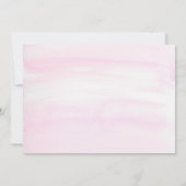 ブライダルゴルフカートブライダルシャワーブランチパーティー 招待状 (裏面)