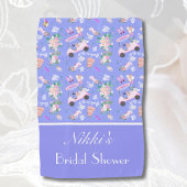 ブライダルゴルフブライダルシャワーシームレス模様 ゴルフタオル