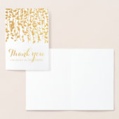 ブライダルサンキューブリーズメイド金ゴールド金ゴールド緑 箔カード (ディスプレー)