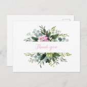 ブライダルシャワーありがとう ポストカード (正面/裏面)