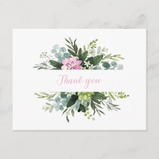 ブライダルシャワーありがとう ポストカード