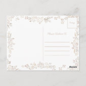 ブライダルシャワーありがとう ポストカード (裏面)