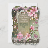 ブライダルシャワーおよび昼食会の招待状 招待状 (正面)
