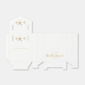 ブライダルシャワーお気に入りボックス – ビーチ、海、ヒトデ フェイバーボックス (折り畳みなし)