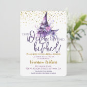 ブライダルシャワーこの魔女は引っ掛かっている 招待状 (スタンド正面)