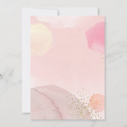 ブライダルシャワーどのように花嫁のゲームを知っている 招待状 (裏面)