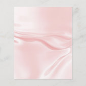 ブライダルシャワーのための予算に優しい招待状 - 薄い紙のフライヤー仕様 チラシ (裏面)