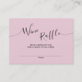 ブライダルシャワーのエンクロージャカードモダンデザイン。 エンクロージャーカード (正面)