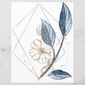 ブライダルシャワーのゲーム彼女はむしろ青い金ゴールド (裏面)