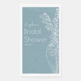 ブライダルシャワーのパーティー用ナプキン