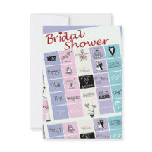 ブライダルシャワーのビンゴの招待