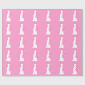 ブライダルシャワーの包装紙 ラッピングペーパー (フラット)