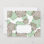 ブライダルシャワーの招待はのためのlauren 招待状 (裏面)