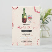 ブライダルシャワーの招待を愛する応援 招待状 (スタンド正面)