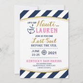 ブライダルシャワーの招待状を受け取る 招待状 (正面)