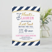 ブライダルシャワーの招待状を受け取る 招待状 (スタンド正面)