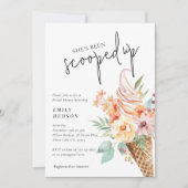 ブライダルシャワーの招待状を奪われた 招待状 (正面)