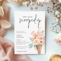 ブライダルシャワーの招待状を奪われた