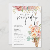 ブライダルシャワーの招待状を奪われた 招待状 (正面)