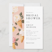 ブライダルシャワーの招待状を奪われた 招待状 (正面)