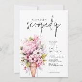 ブライダルシャワーの招待状を奪われた 招待状 (正面)