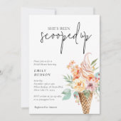 ブライダルシャワーの招待状を奪われた 招待状 (正面)