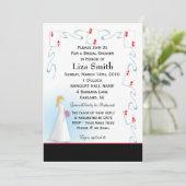 ブライダルシャワーの招待状-ベガスのテーマ 招待状 (スタンド正面)