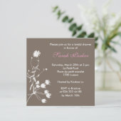 ブライダルシャワーの招待状 招待状 (スタンド正面)