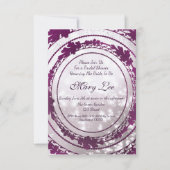 ブライダルシャワーの招待状 招待状 (正面)