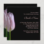 ブライダルシャワーの招待状 招待状 (正面/裏面)