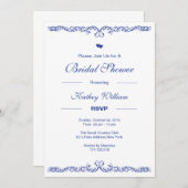 ブライダルシャワーの招待状 招待状 (正面/裏面)