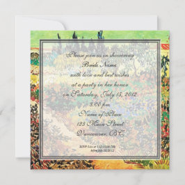 ブライダルシャワーの招待状 招待状