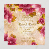 ブライダルシャワーの招待状 招待状 (正面/裏面)