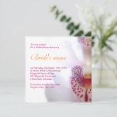 ブライダルシャワーの招待状 招待状 (スタンド正面)