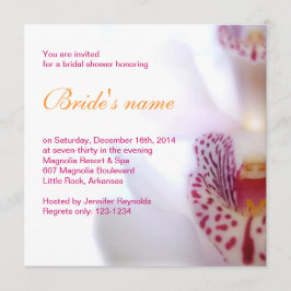 ブライダルシャワーの招待状 招待状