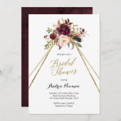 ブライダルシャワーの招待状 招待状 (正面/裏面)