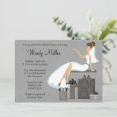 ブライダルシャワーの招待状 招待状 (スタンド正面)