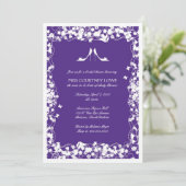 ブライダルシャワーの招待 招待状 (スタンド正面)