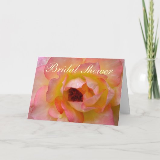 ブライダルシャワーの招待 招待状 (正面)