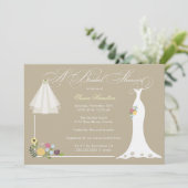 ブライダルシャワーの招待 招待状 (スタンド正面)