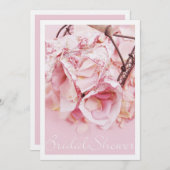 ブライダルシャワーの招待 招待状 (正面/裏面)