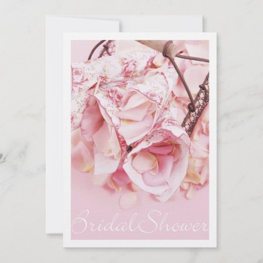 ブライダルシャワーの招待 招待状 (正面)