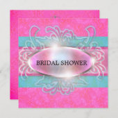 ブライダルシャワーの招待 招待状 (正面/裏面)