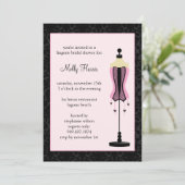 ブライダルシャワーの招待 招待状 (スタンド正面)