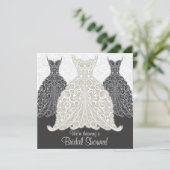 ブライダルシャワーの招待 招待状 (スタンド正面)